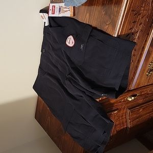 Black cargo shorts